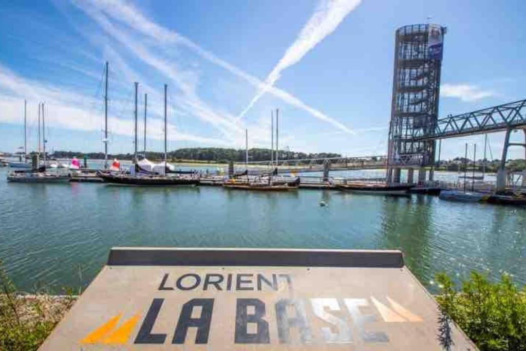 Ferienwohnung T2 Lumineux Refais A Neuf Avec Parking ! Lorient Exterior foto